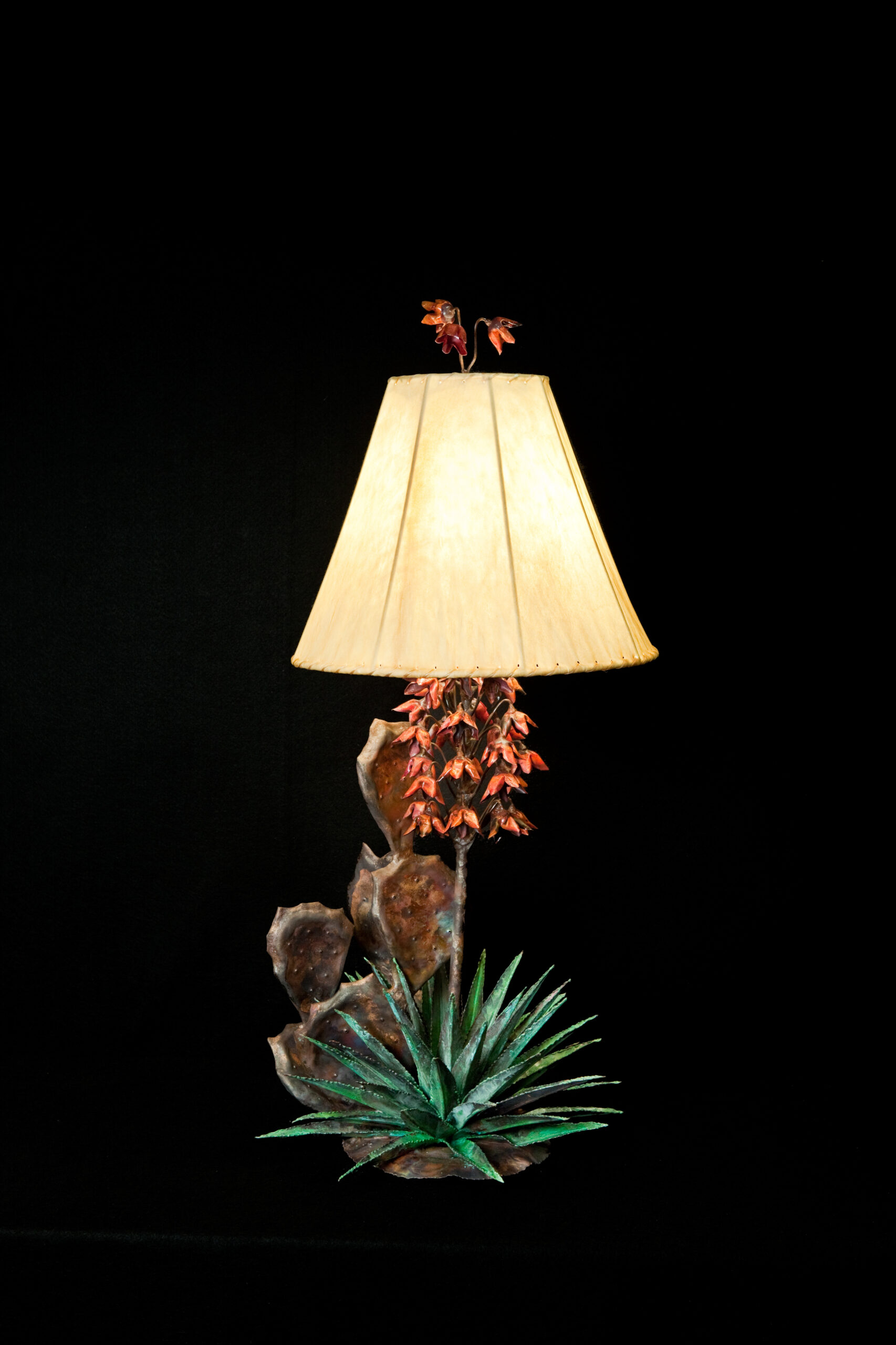 Mex Cactus Yucca Lamp Small